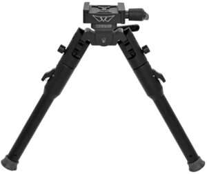 Warne Skyline Lite Bipod 6.5 Inch to 11.6 Inch Matte Black Accessory
