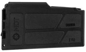 MDT AICS 300 Winchester Magnum 3 Round Black Magazine