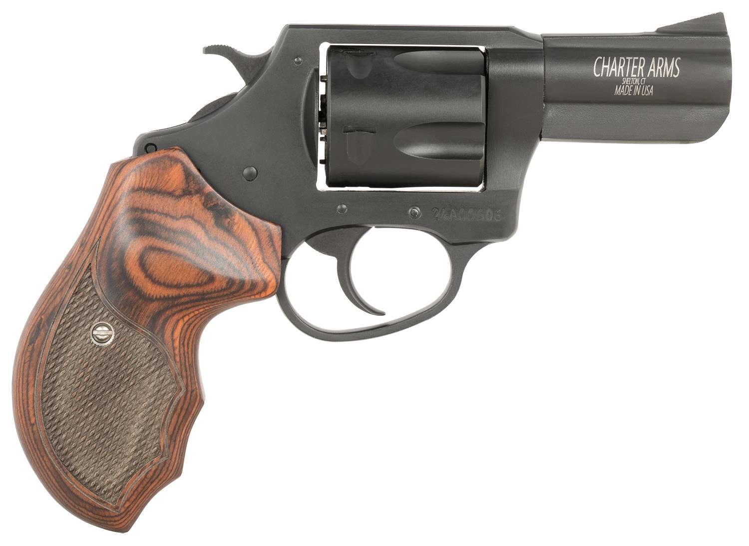 Charter Arms Bulldog 44 S&W Special Black Revolver 1 Charter Arms Bulldog 44 S&W Special Black Revolver