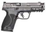Smith & Wesson 13989 M&P9 2.0 Compact Frame 9mm 15+1 4.22" Stainless Armornite Gray Stainless Steel Slide Black Textured Grip