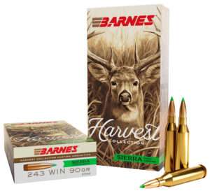 Barnes Harvest Collection 243 Winchester 90 Grain Ballistic Tip Ammunition