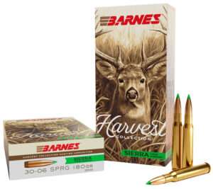 Barnes Harvest Collection 30-06 Springfield 180 Grain Ballistic Tip Ammunition
