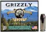 Grizzly Ammo GC10M4   10mmAuto 180gr Jacketed Hollow Point 20 Per Box/10 Case