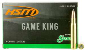 HSM Game King 300 Ruger Ultra Magnum 165 Grain Rifle Ammunition