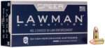 Speer 53651 Lawman  9mmLuger 124gr Total Metal Jacket 50 Per Box/20 Case
