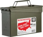 40CAL 165GR FMJ AMMO CAN 400RDS