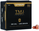 Speer 4015 Handgun  38Cal 125gr Total Metal Jacket 100 Per Box/5 Case