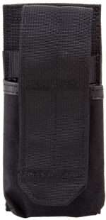 Blackhawk 52BS17BK M4 Buttstock Mag Pouch Black Nylon Compatible w/20-Round/30-Round Magazines