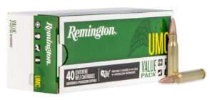 Remington UMC 308 Winchester 150 Grain Full Metal Jacket Rifle Ammunition 40 Round