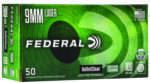 Federal BC9NT3 BallistiClean Reduced Hazard Training 9mmLuger 100gr Lead Free Frangible 50 Per Box/20 Case