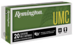 Remington Ammunition 23748 UMC  223Rem 45gr Jacketed Hollow Point 20 Per Box/10 Case
