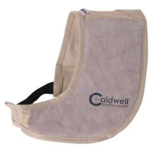 Caldwell Recoil Shield Field Tan Cloth Leather Pad Accessory