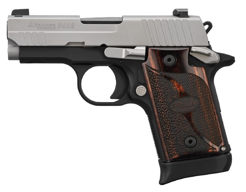 SIG SAUER P938 TWO-TONE 9MM 7+1 NS AMBI 1 SIG SAUER P938 TWO-TONE 9MM 7+1 NS AMBI