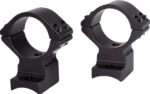 TALLEY RING/BASE COMBO 1" MED - HOWA SUPER LITE BLACK ANODIZED