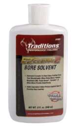 Traditions A1936 EZ Clean 2 Bore Solvent Against Fouling Rust 8 oz Squeeze Bottle