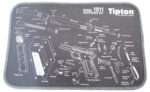 Tipton 558680 Maintenance Mat Black/Gray Neoprene Top w/Rubber Back 11"x17" 1911 Parts Diagram