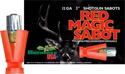Brenneke Red Magic 12 Gauge 3 Inch 1oz Sabot Slug Ammunition