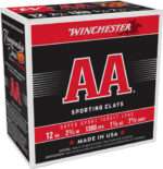 WINCHESTER AA 12GA 2.75" - 1-1/8OZ #7.5 1300FPS 250R CASE