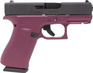 Apollo Custom Glock 43X 9mm 10 Round Cherry Black Rail Pistol