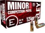 ELEY MINOR 9 COMPETITION 9MM - 124GR FMJ 50RD 20BX/CS