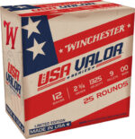 WINCHESTER USA VALOR 12GA - 2.75" 00 BUCK  25RD 10BX/CS