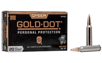 SPR GOLD DOT 223 REM 62GR HP 20/200 1 SPR GOLD DOT 223 REM 62GR HP 20/200