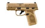 FN REFLEX MS 9MM 3.3" 10RD FDE