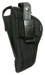 BULLDOG EXTREME SIDE HOLSTER - BLACK COMPACT AUTO 3-4" BBL