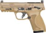 S&W M&P9 M2.0 COMPACT 9MM 4" - 10-SH OPTICS READY SAFETY FDE