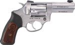 RUGER SP101 357 MAGNUM 3" - FS SS RUBBER/WOOD WILEY CLAPP
