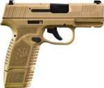 FN REFLEX 9MM LUGER - 1-11RD 1-15RD FDE  NO SAFETY