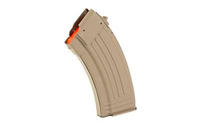 Global Ordnance AK 7.62x39mm 10 Round Flat Dark Earth Steel Magazine