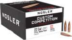 NOSLER BULLETS 22 CAL .224 - 77GR HP-BT CUSTOM COMP. 250CT