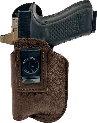 1791 Gunleather Fair Chase Deer Hide 10.95 Inch Inside Waist Band Holster Brown Left Hand