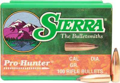 Sierra 303 Caliber 180 Grain Soft Point Reloading Bullet 100 Count