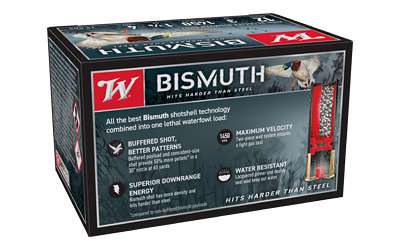 Winchester Bismuth 12 Gauge 3 Inch Number 4 Shot 15 Round Shotgun Ammunition