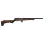 Savage Arms 93 Minimalist Brown Rifle 22 WMR 10/rd 18" Barrel Brown Wood