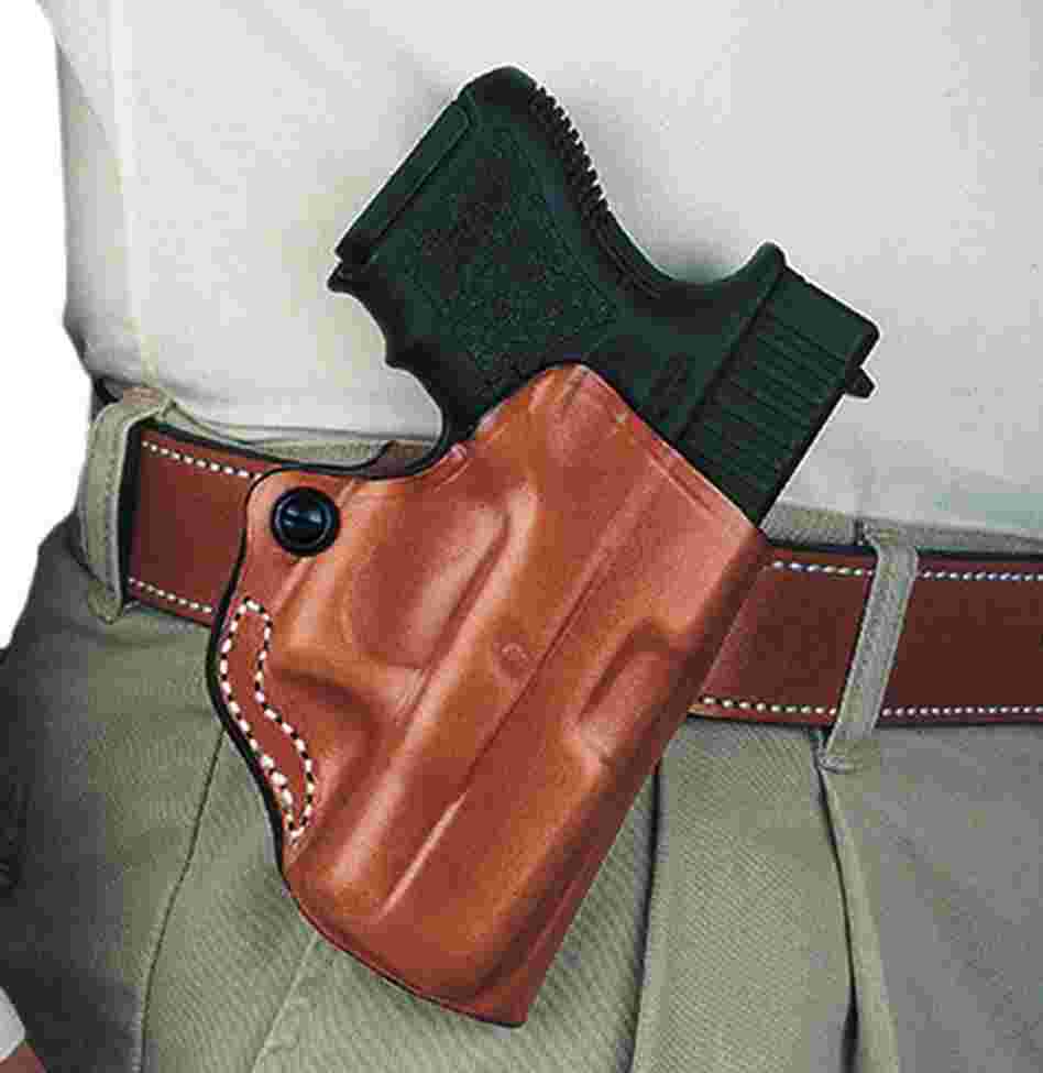 DeSantis Style 019 Mini Scabbard Smith and Wesson J Frame Taurus 85 Tan Belt Slide Holster 1 DeSantis Style 019 Mini Scabbard Smith and Wesson J Frame Taurus 85 Tan Belt Slide Holster