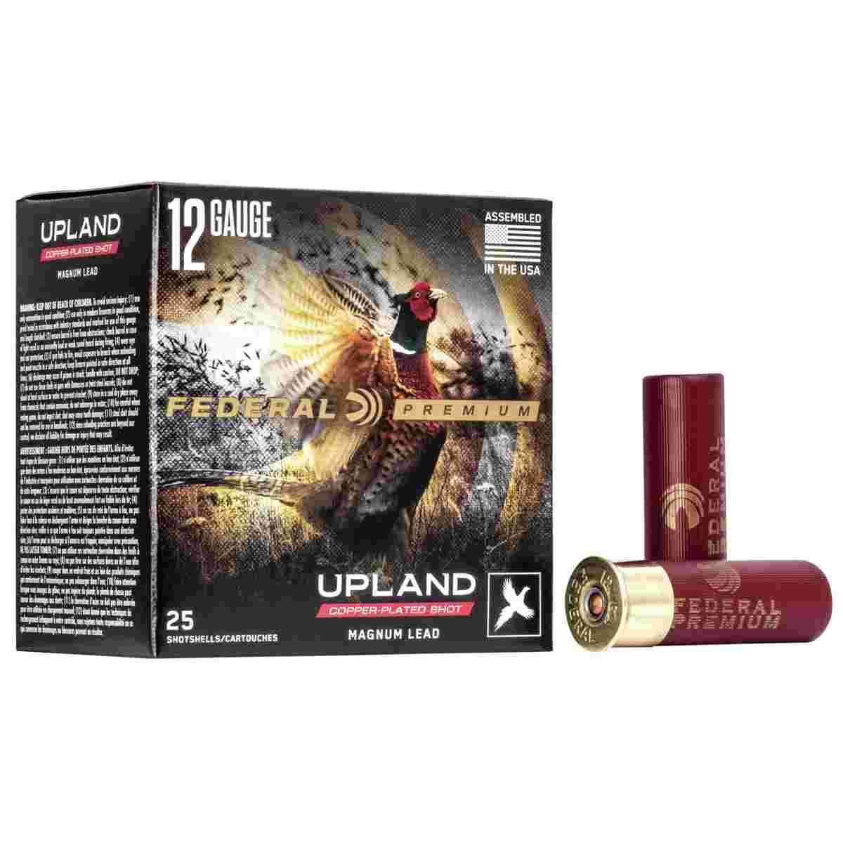 Federal Premium Wing-Shok High Velocity 12 Gauge 3 Inch 1-5/8oz Number 6 Shot 25 Round Shotgun Ammunition 1 Federal Premium Wing-Shok High Velocity 12 Gauge 3 Inch 1-5/8oz Number 6 Shot 25 Round Shotgun Ammunition