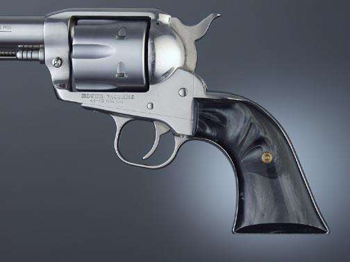 Hogue Ruger Blackhawk Vaquero Black Pearl Grips