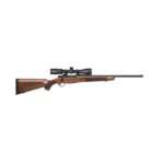Mossberg Patriot Walnut Vortex Rifle .450 Bushmaster 4rd Capacity 20'' Threaded Barrel Walnut Stock Vortex Crossfire II 3-9x40mm