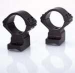 Talley Lightweight Alloy Scope Mount Combo Remington 700-721-722-725-40X 30mm Med SA 20MOA - Black Anodized
