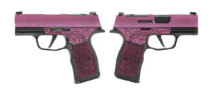 Sig Sauer P365X Lady Bug 9mm Pistol 3.1 Inch Barrel with 12 Round Magazines and Optic Plate Cover