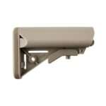 AR-15 ENHANCED SOPMOD STOCK COLLAPSIBLE MIL-SPEC FDE