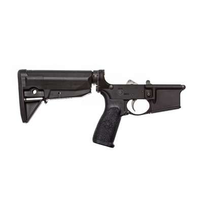 COMPLETE LOWER RECEIVER W/ GUNFIGHTER STOCK BLK 1 COMPLETE LOWER RECEIVER W/ GUNFIGHTER STOCK BLK