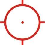 XPS2-0 HOLOGRAPHIC 68 MOA RING 1 MOA RED DOT RETICLE GRAY