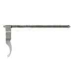SPARTAN SKELETONIZED CHARGING HANDLE RUGER~ 10/22~ CHROME