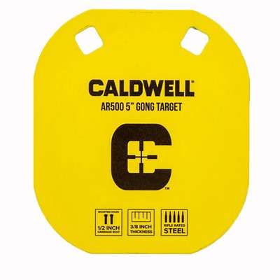 Caldwell AR500 5 Inch Steel Gong Hanging Target