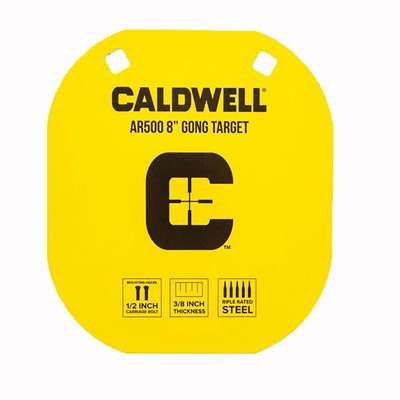 Caldwell AR500 8 Inch Steel Gong Target