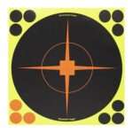 SHOOT-N-C 12'' BULLSEYE TARGET WITH RESEALABLE PACK 12PK